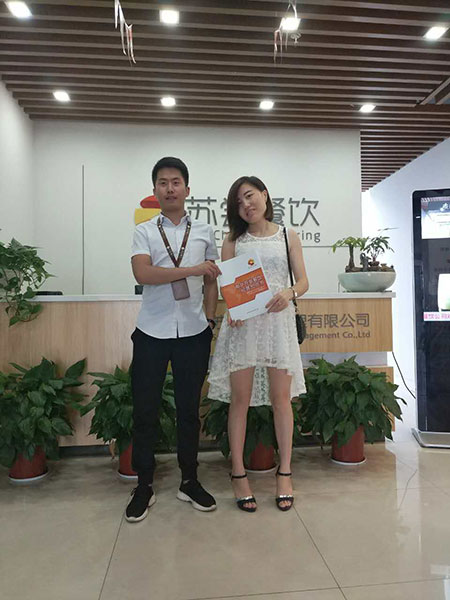 祝贺：江西上饶徐女士加盟天尝里脊