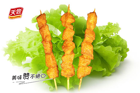 天尝里脊肉串