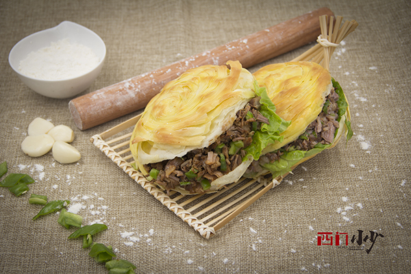 西门小少肉夹馍,刷新小吃排行榜